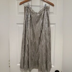 Maeve for anthropology shimmer skirt